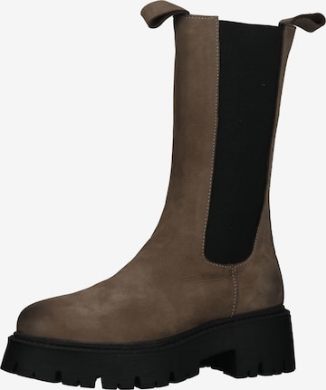 Chelsea Boots LAZAMANI en marron : devant