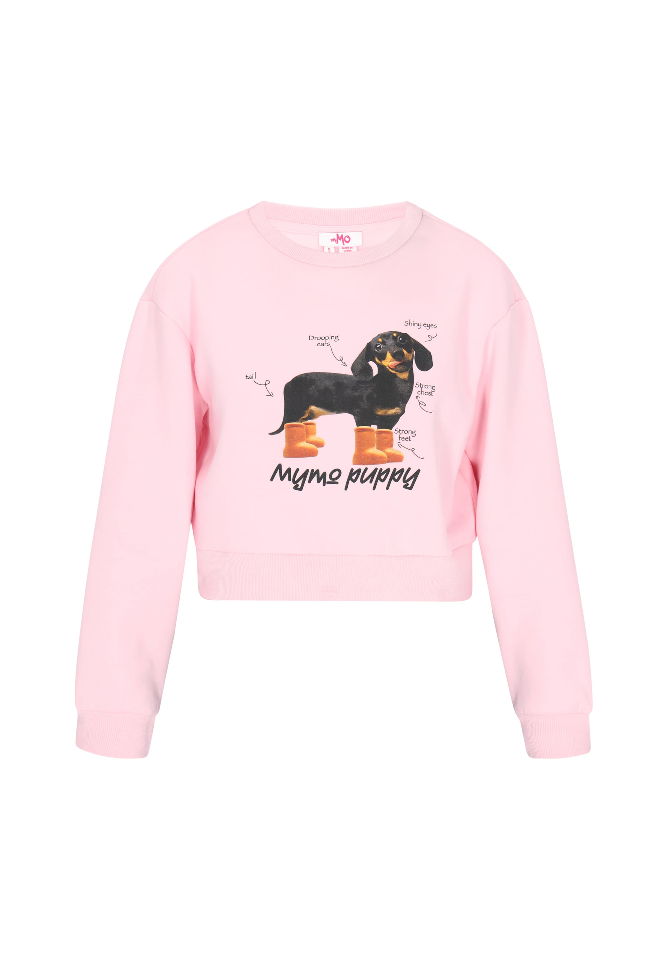 MYMO - Sweatshirt em rosa: frente