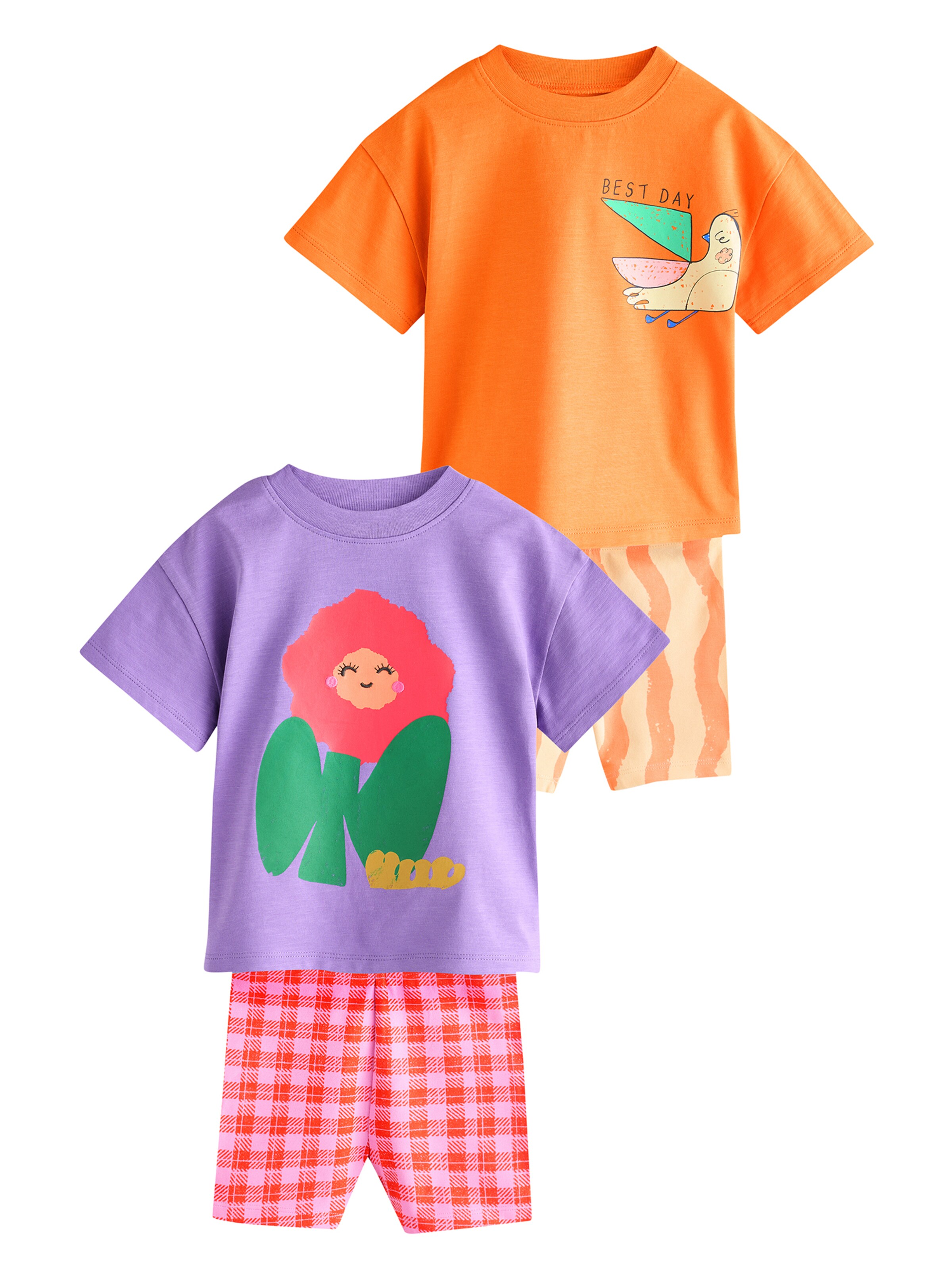 Next Тениска в пъстро: отпред