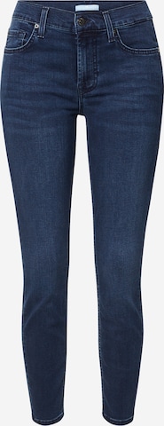 Skinny Jeans 'THE ANKLE' de la 7 for all mankind pe albastru: față