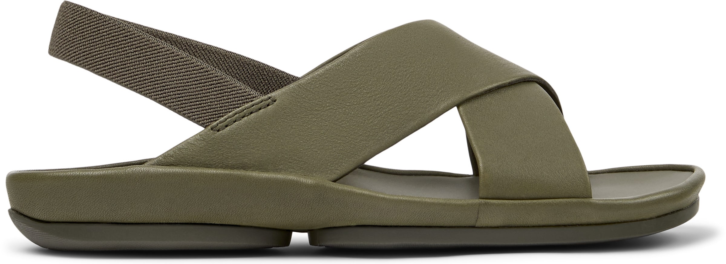 CAMPER Strap sandal 'Right Isla' in Green
