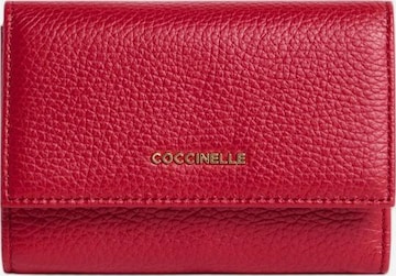Coccinelle - Cartera 'COCCINELLE Metallic S26 3' en rojo: frente