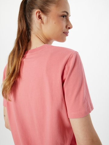 Superdry T-shirt 'Essential' i rosa