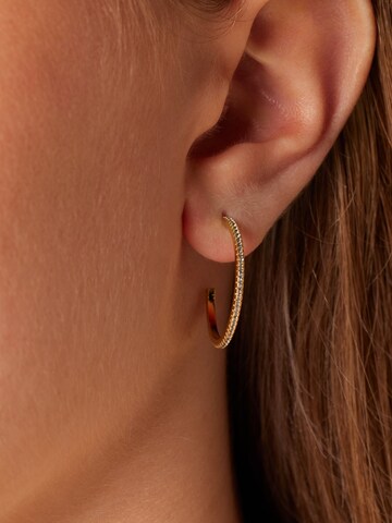 Boucles d'oreilles Lucardi en or