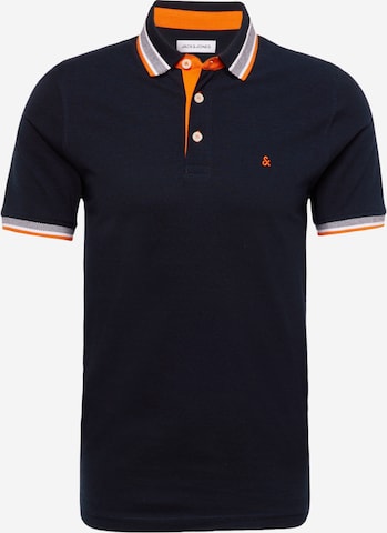 T-Shirt 'Paulos' JACK & JONES en bleu : devant