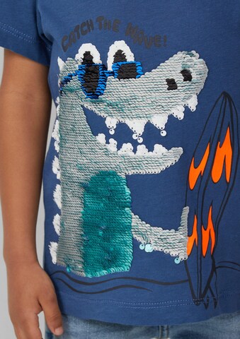 T-Shirt s.Oliver en bleu