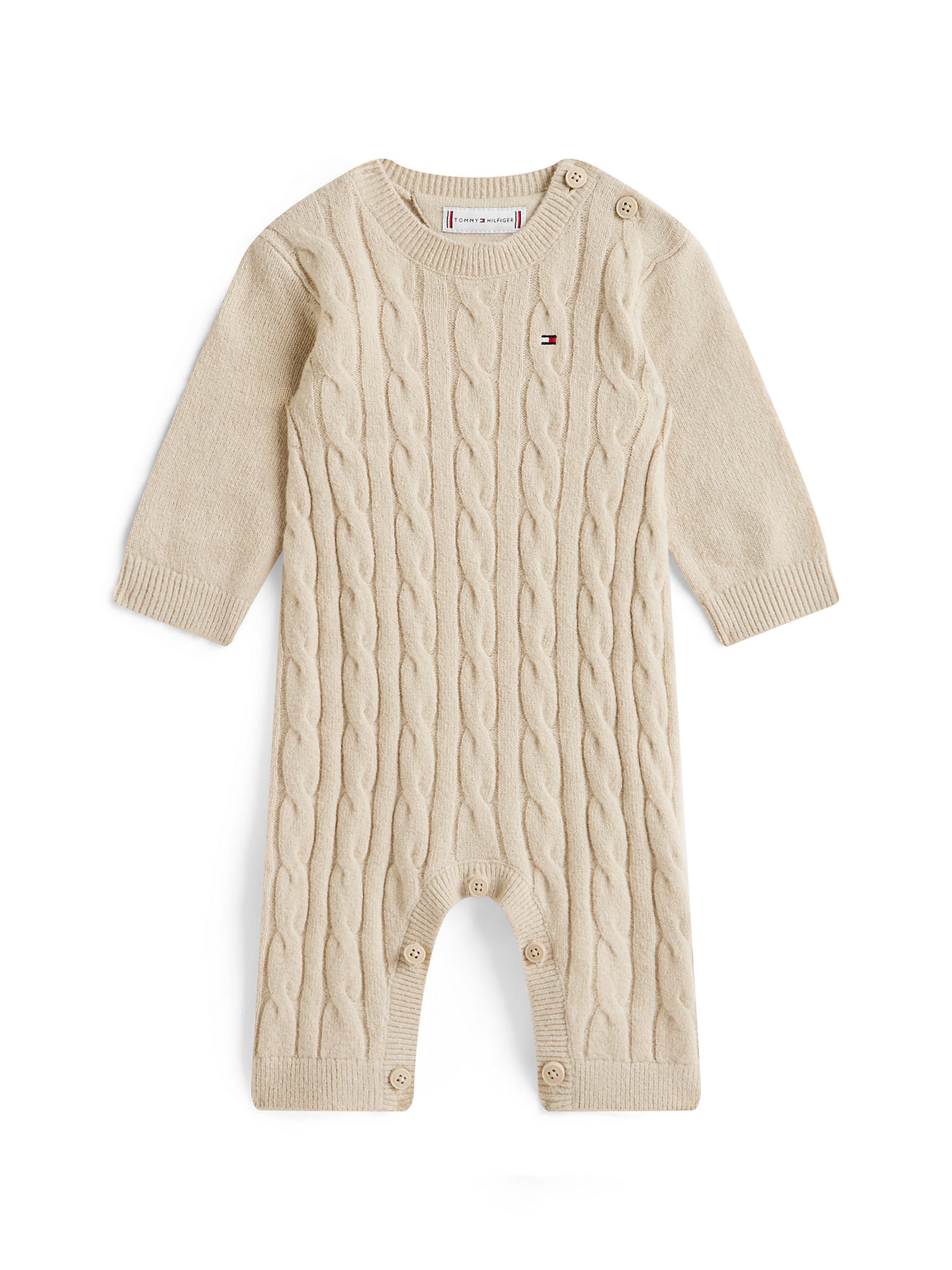 TOMMY HILFIGER Overall in Beige: voorkant