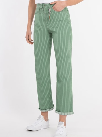 Recover Pants Regular Jeans in Green: front