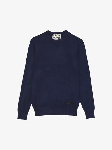 John Richmond Pullover 'Royal' in Blau: Vorderseite