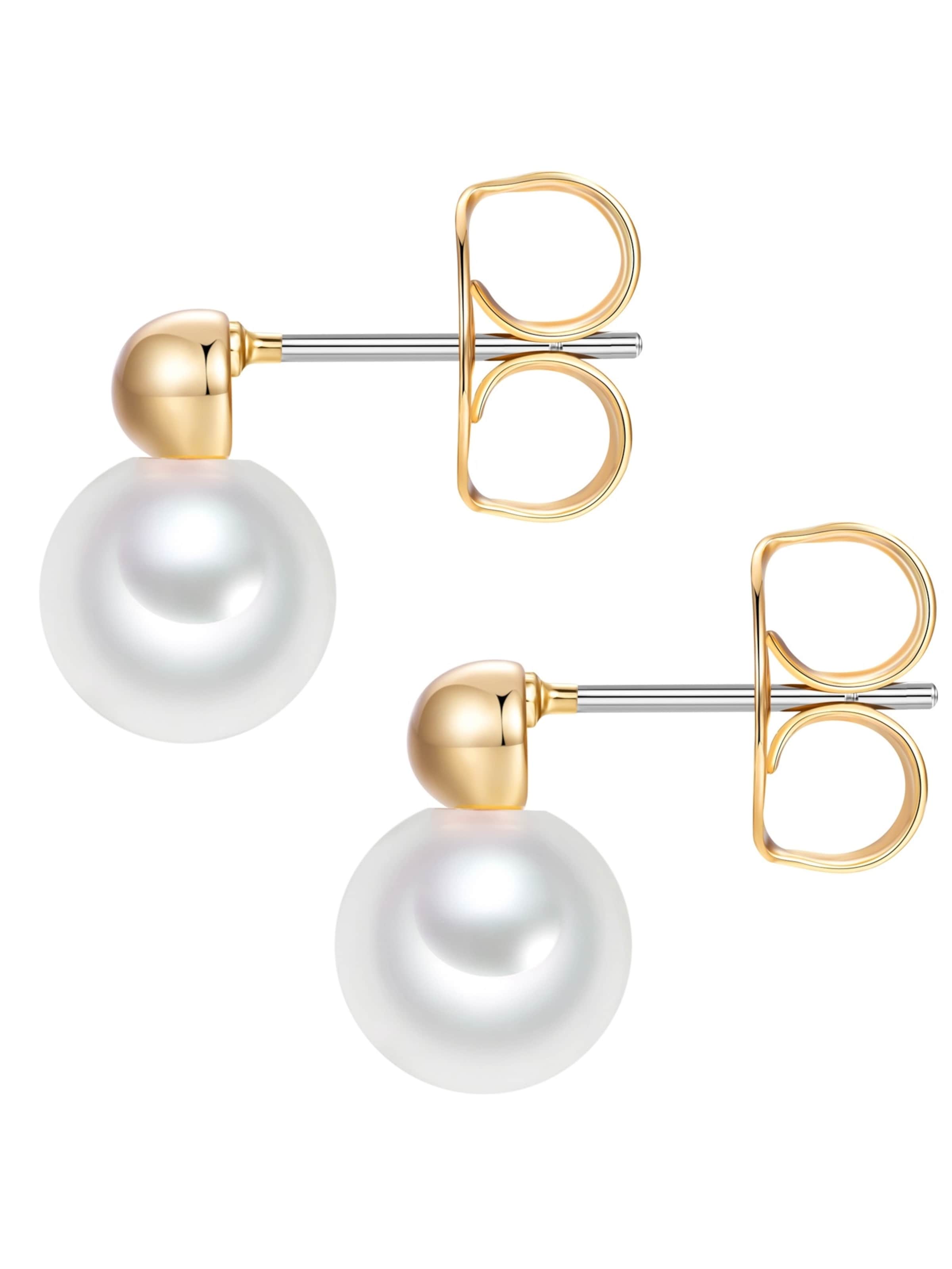 Orecchini di Lulu & Jane in bianco