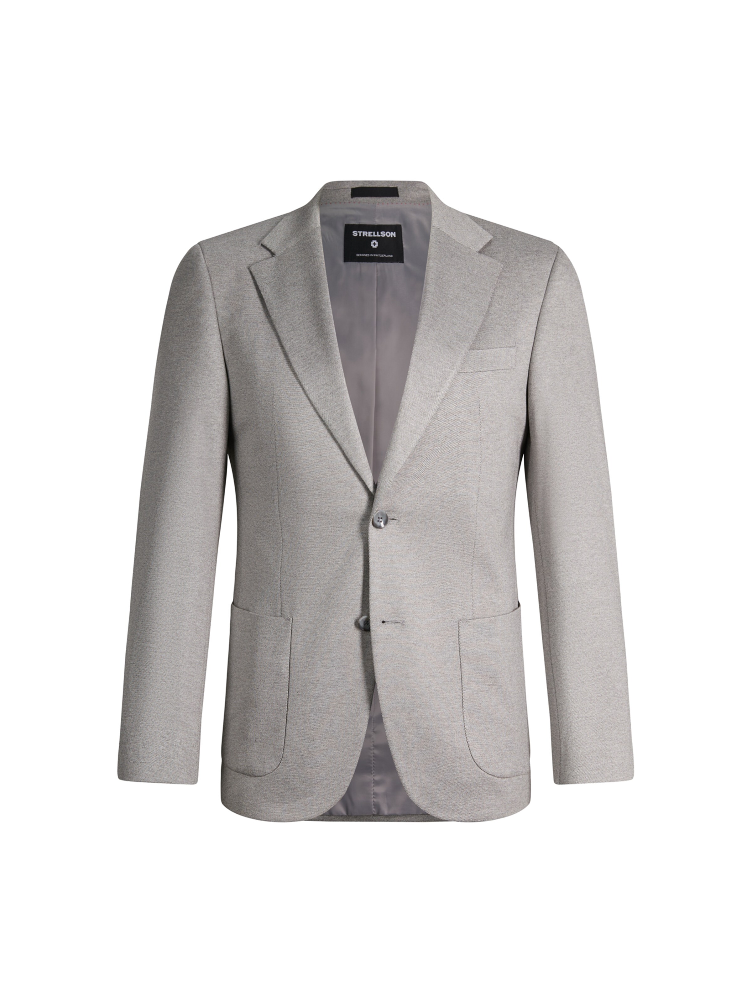 STRELLSON Slim fit Business blazer 'Arndt' in Grey: front