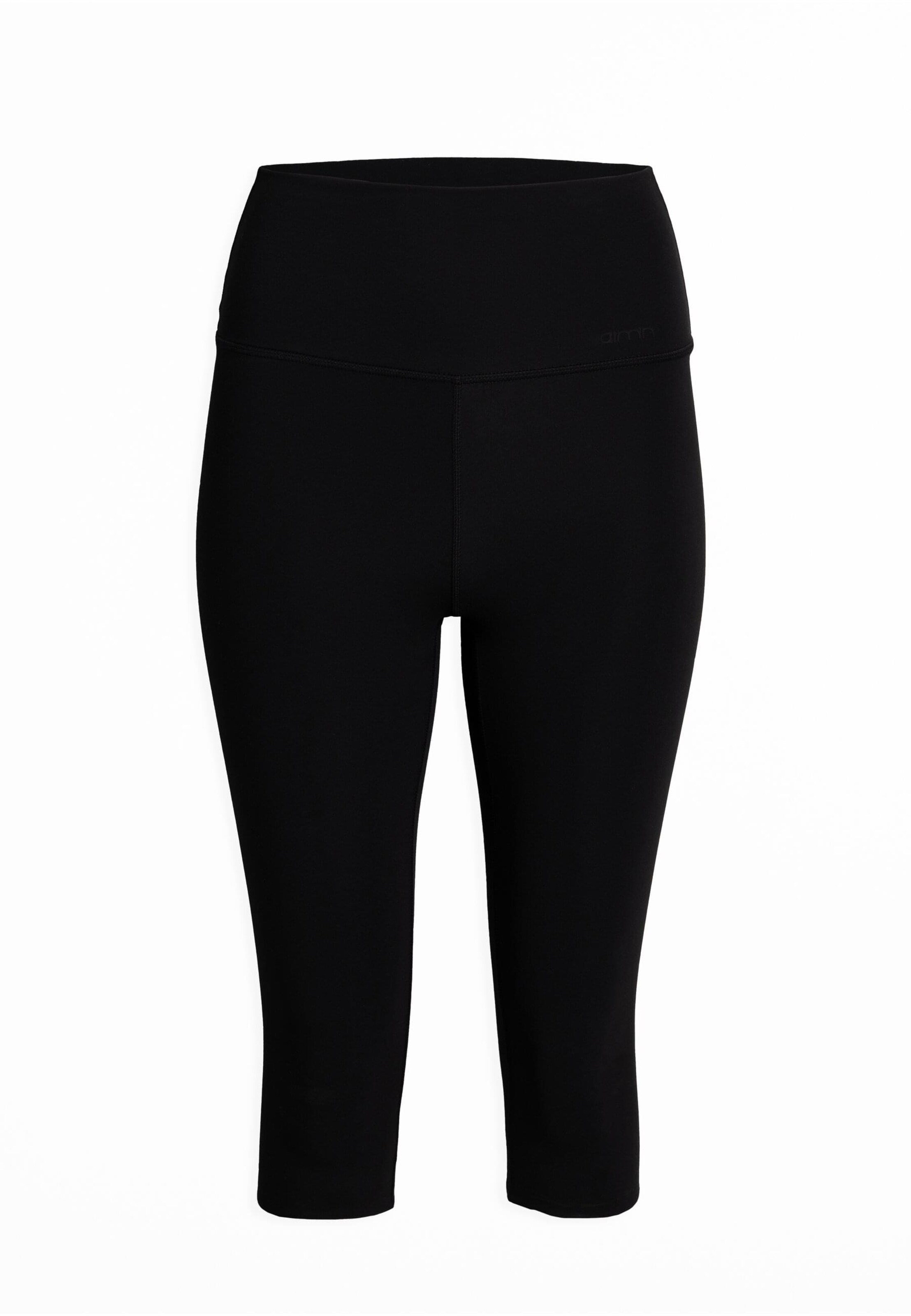 Aim'n Skinny Παντελόνι φόρμας 'Sense' σε μαύρο: μπροστά