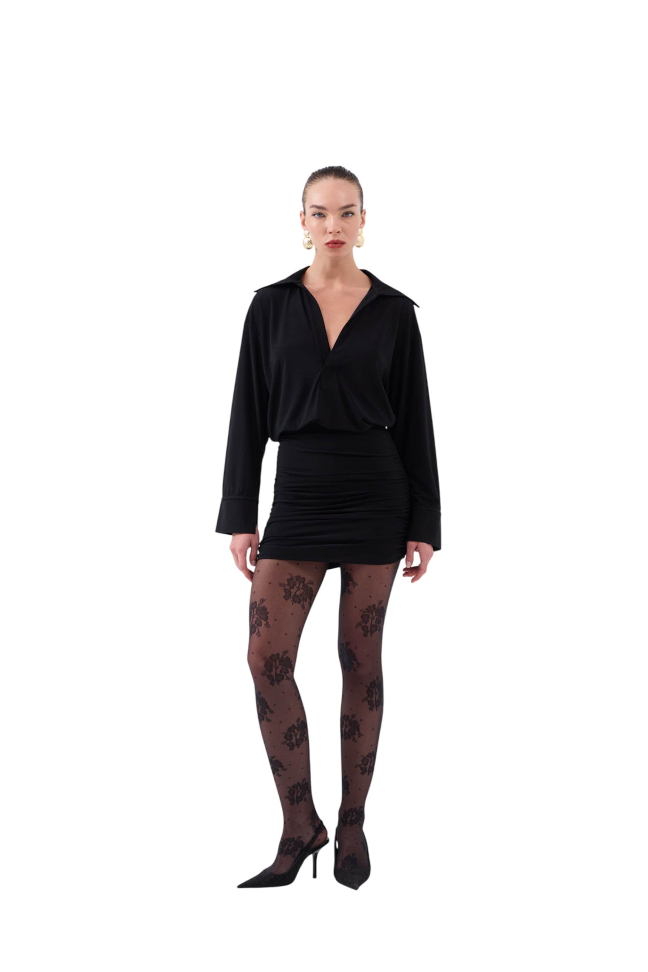 HOLLY LOLLY Kleid in Schwarz