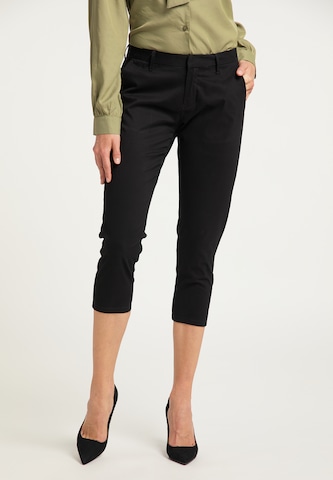 Coupe slim Pantalon DreiMaster Klassik en noir : devant