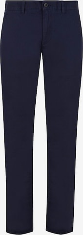 Alberto Slim fit Chino Pants 'Lou-J' in Blue: front