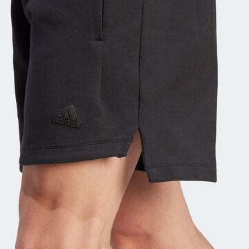 ADIDAS SPORTSWEAR Loosefit Sportovní kalhoty 'Z.N.E. Premium' – černá