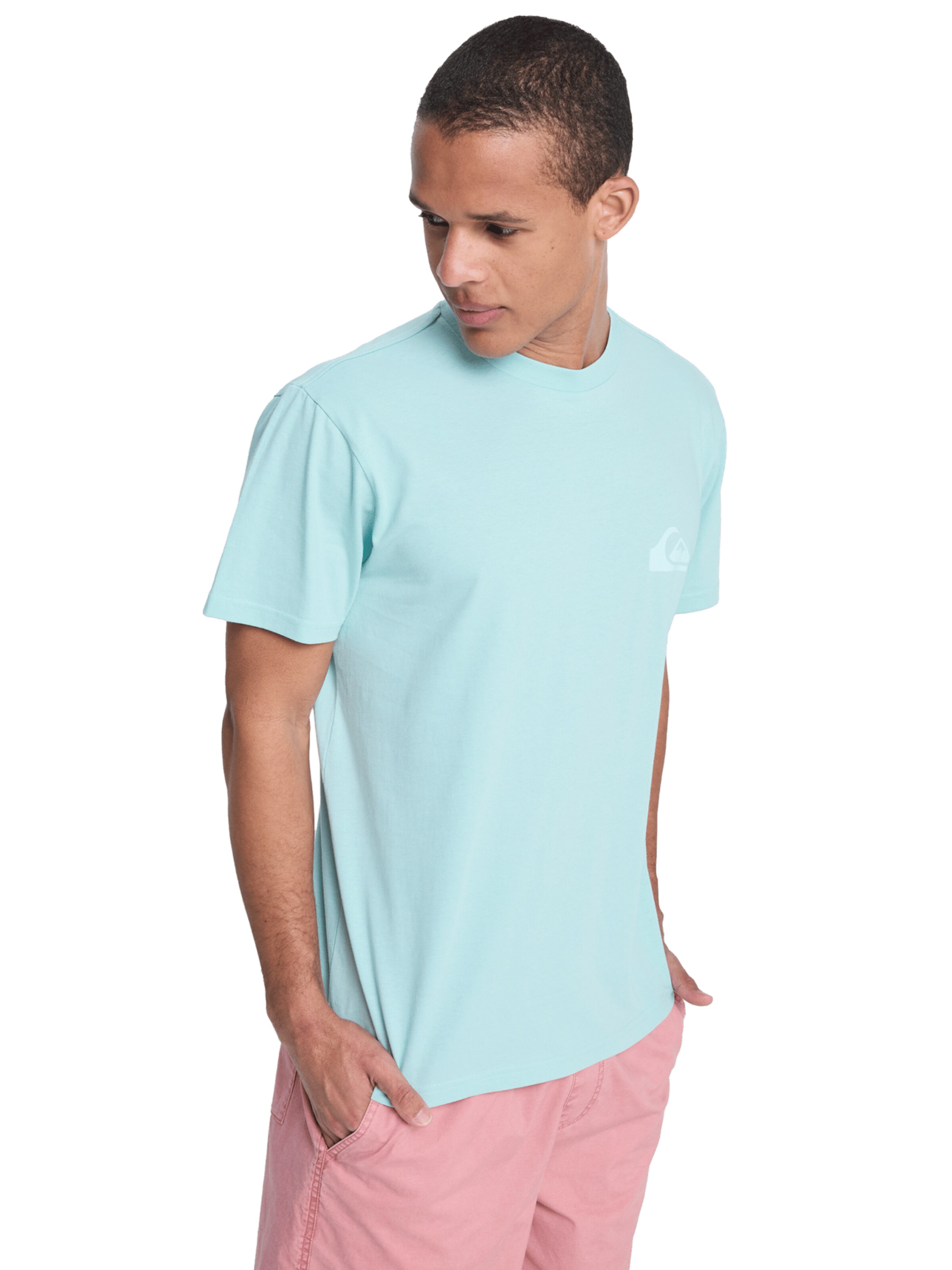 QUIKSILVER Performance Shirt 'Ev Mini Logo' in Blue