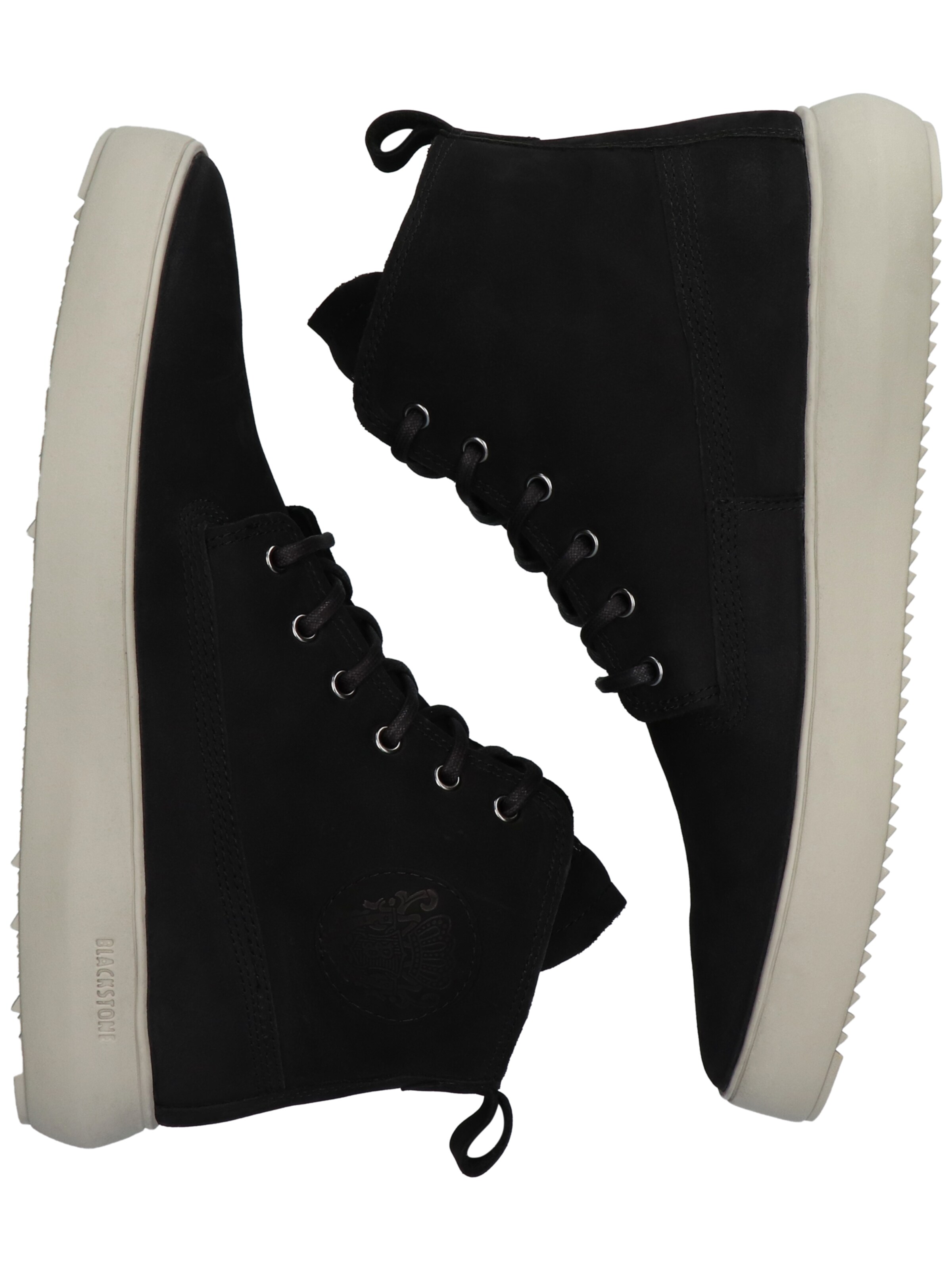 BLACKSTONE - Sapatilhas altas 'Aspen YG25' em cinzento