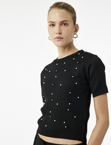 Koton Sweater in Black: front