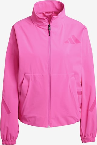 Vestes d’entraînement 'Z.N.E.' ADIDAS SPORTSWEAR en rose : devant