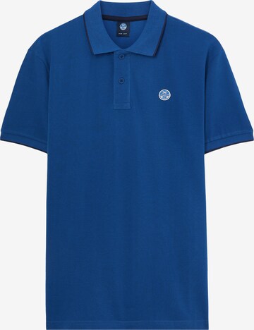 North Sails Poloshirt in Blau: predná strana