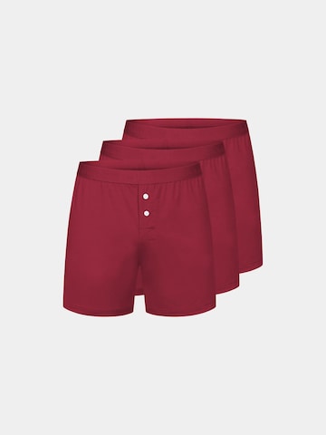 Boxers 'Light Touch' Erlich Textil en rouge
