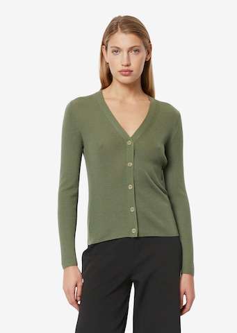 Marc O'Polo Knit Cardigan in Green: front