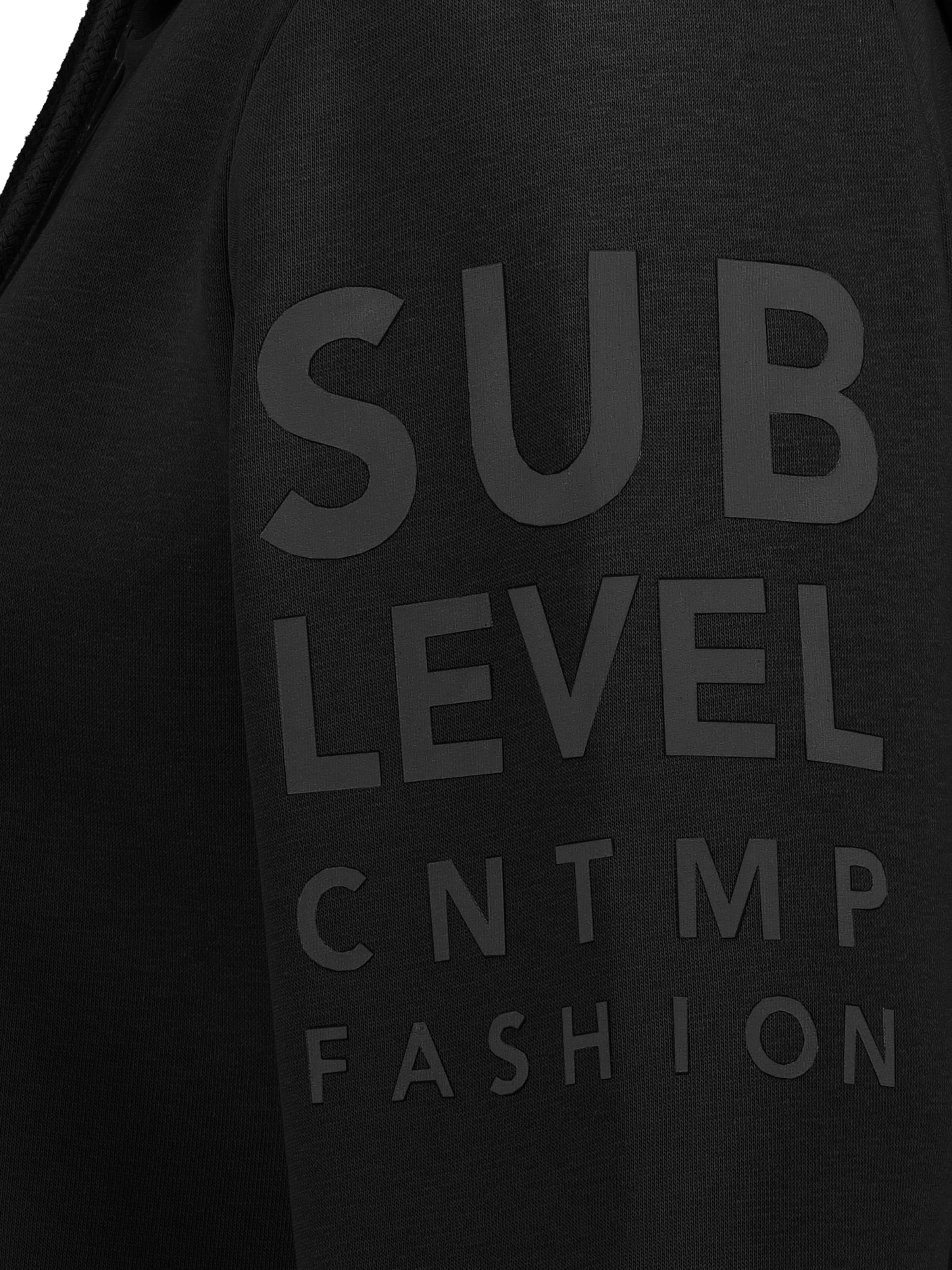 Sublevel Sweatjacke 'Asida' in Schwarz