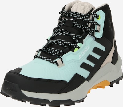 ADIDAS TERREX Boots 'Ax4 Mid' en mastic / turquoise / vert clair / noir, Vue avec produit