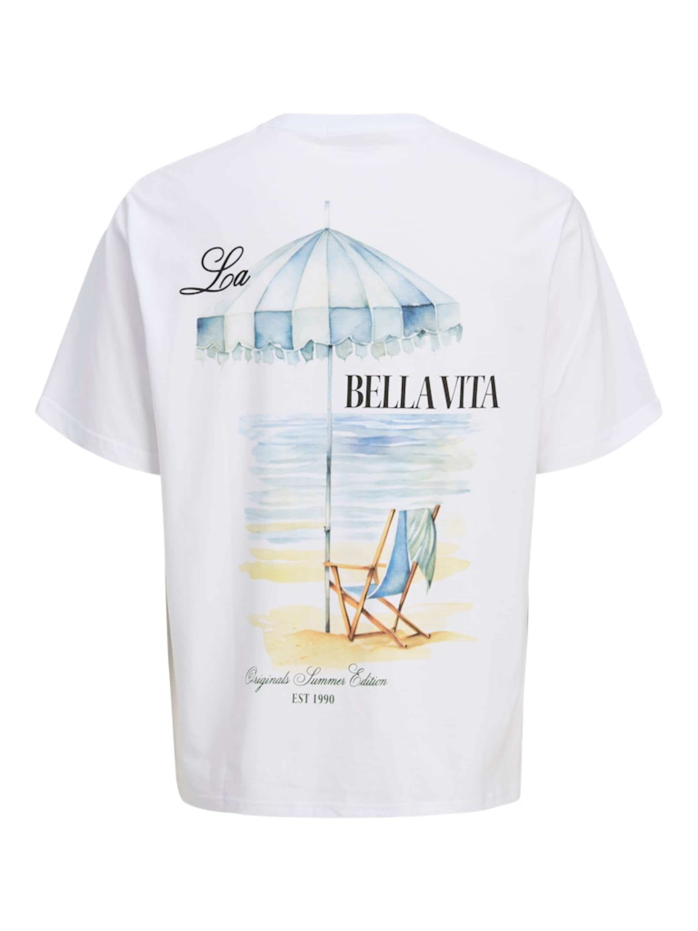 balts JACK & JONES T-Krekls 'JORHydra'