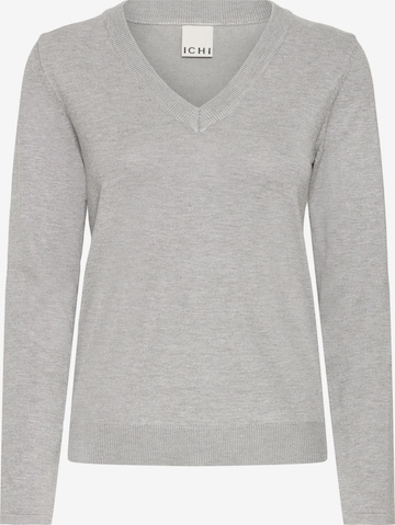 ICHI - Jersey 'IHLULS' en gris: frente