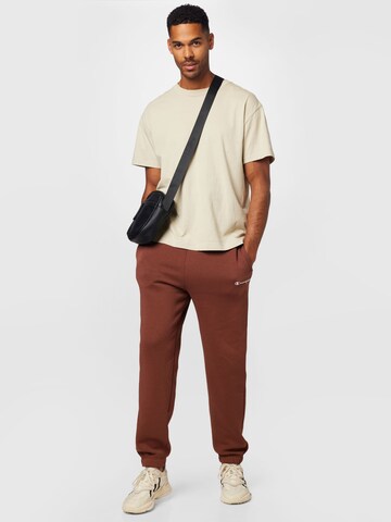 Champion Authentic Athletic Apparel Tapered Hose in Braun