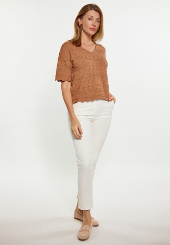 Pull-over Usha en marron