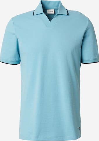 s.Oliver Тениска в синьо: отпред