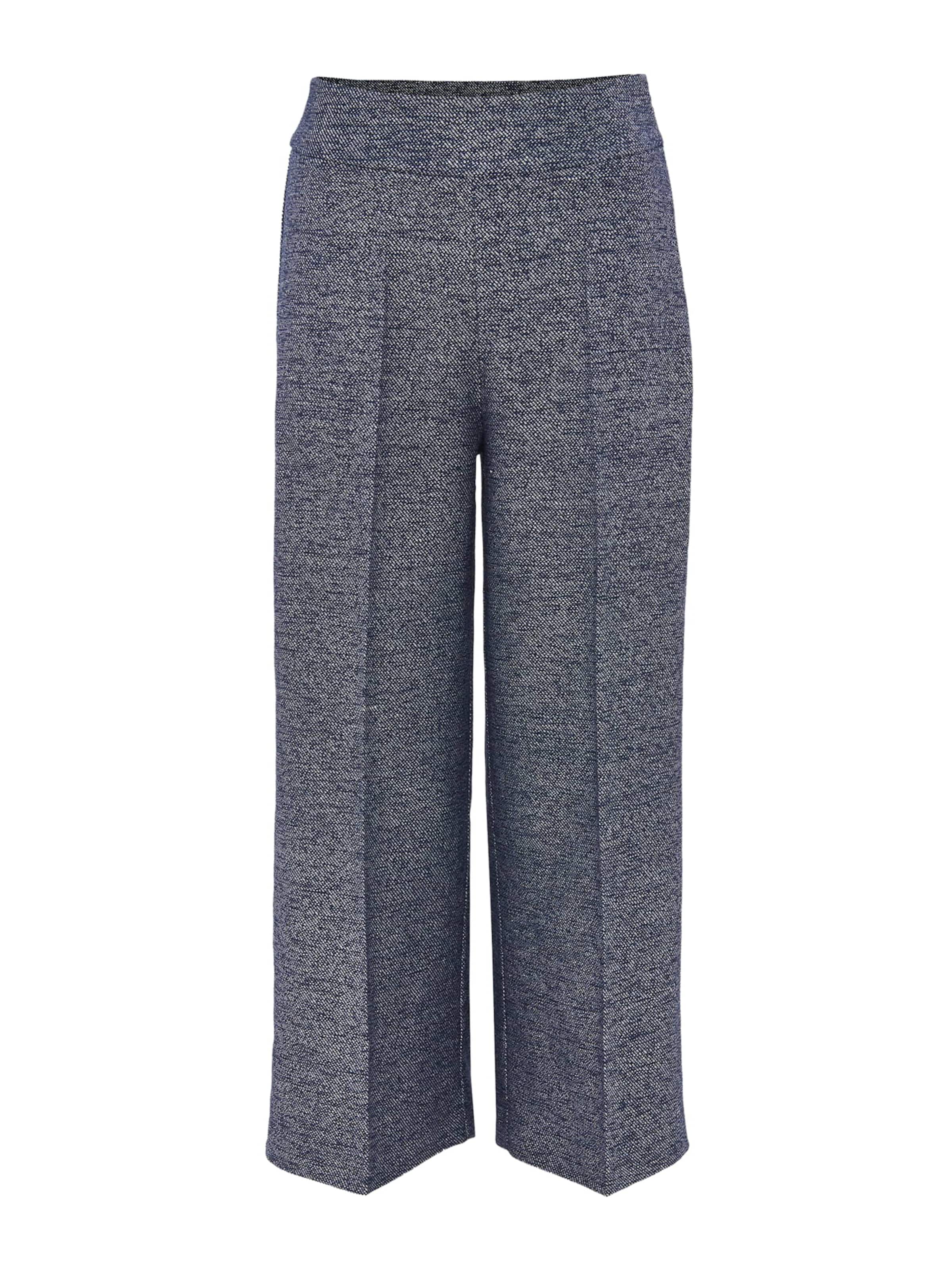 OPUS Wide leg Pantalon 'Misha' in Blauw: voorkant