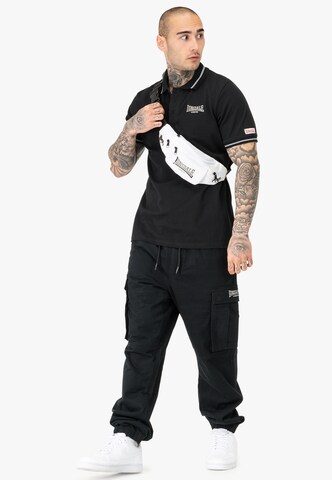 LONSDALE Loosefit Kalhoty – černá