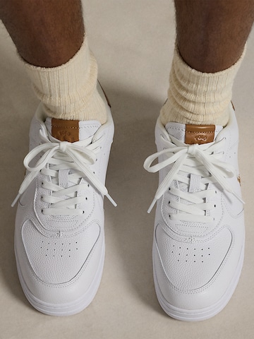 Sneaker bassa 'MASTERS CRT' di Polo Ralph Lauren in bianco