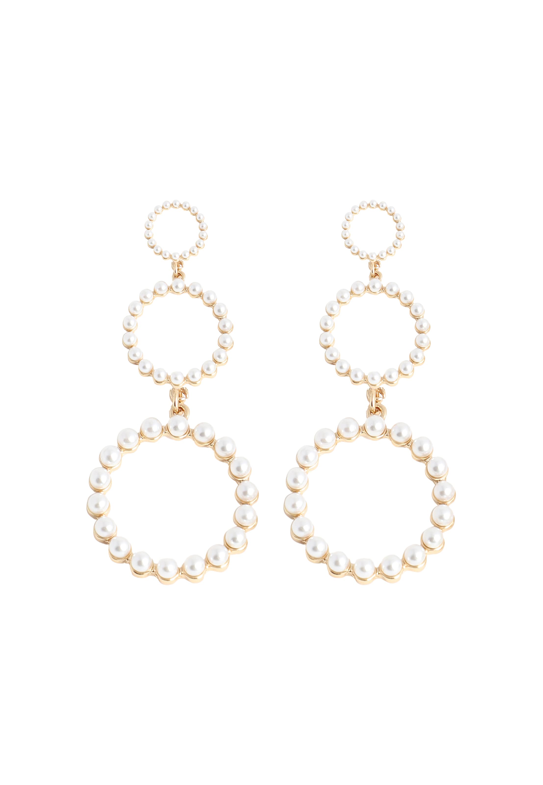 arany SOHI Fülbevalók 'Earleen', Termék nézet