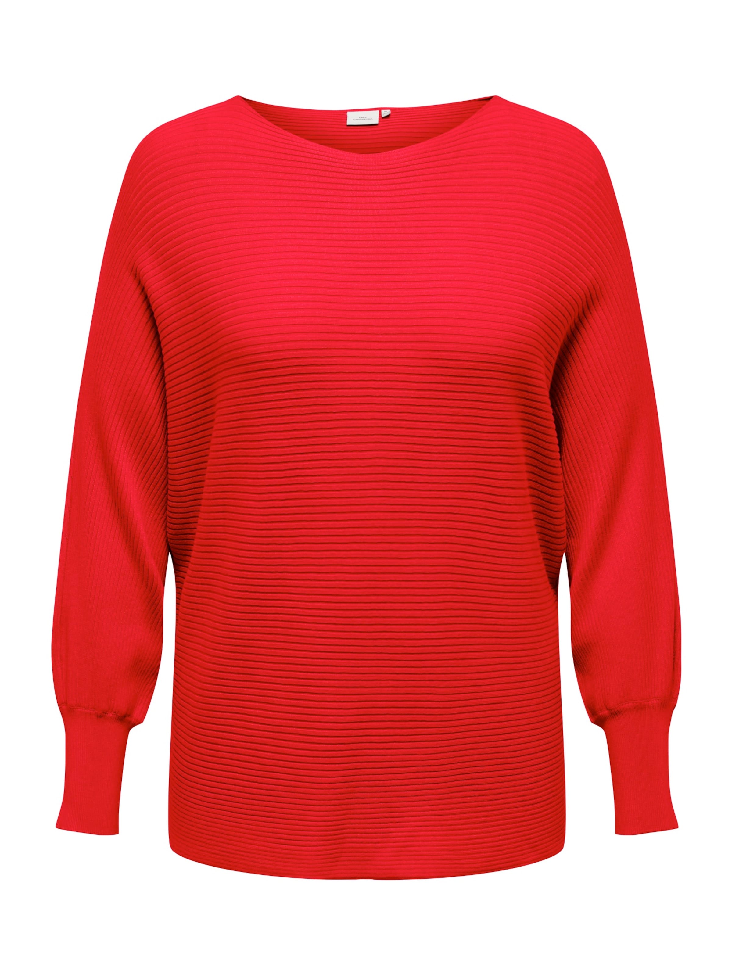 Pullover 'CARNew Adalibe' di ONLY Carmakoma in rosso: frontale