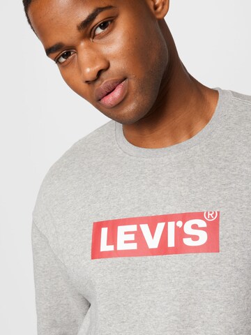 LEVI'S ® Sweatshirt 'T3 Relaxed Graphic Crew' in Grijs