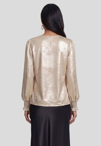 faina Blouse in Gold