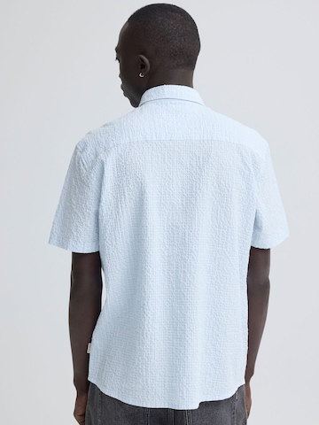 BLEND Regular Fit Kurzarmhemd ' BHBarny ' in Blau