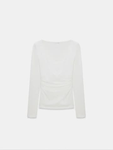Dilvin - Blusa 'Blusen' em branco