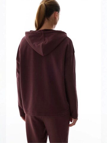 Penti Dressipluus 'Kapuzenpullover', värv punane