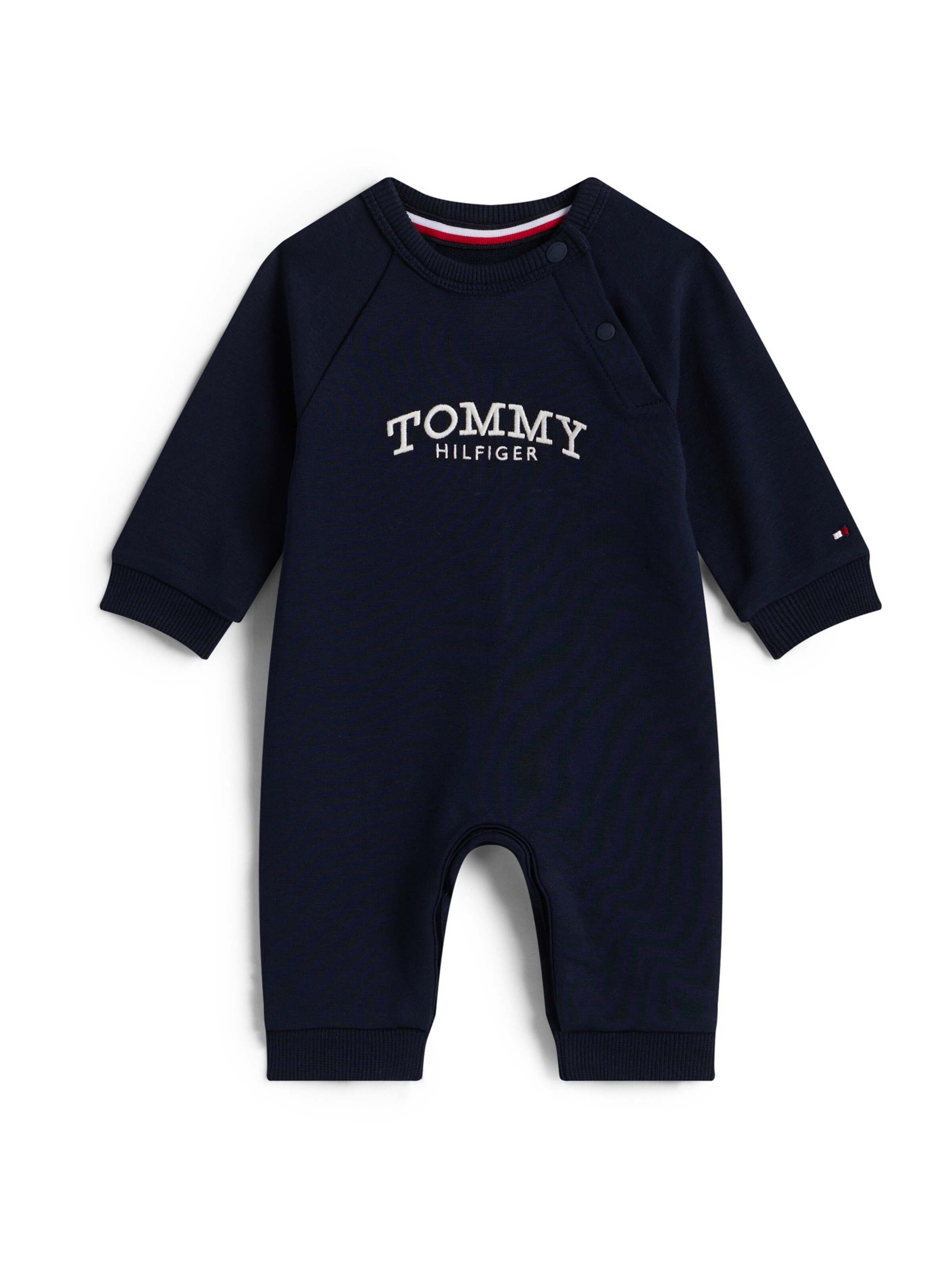 TOMMY HILFIGER Strampler in Blau: Vorderseite