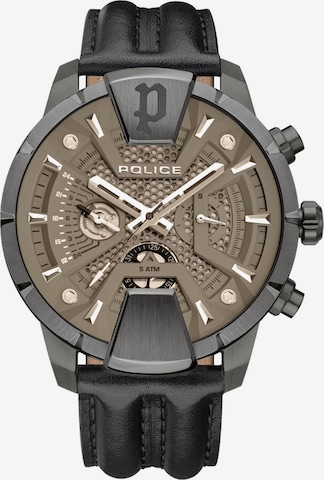 POLICE Analog watch 'Huntley' in Black: front