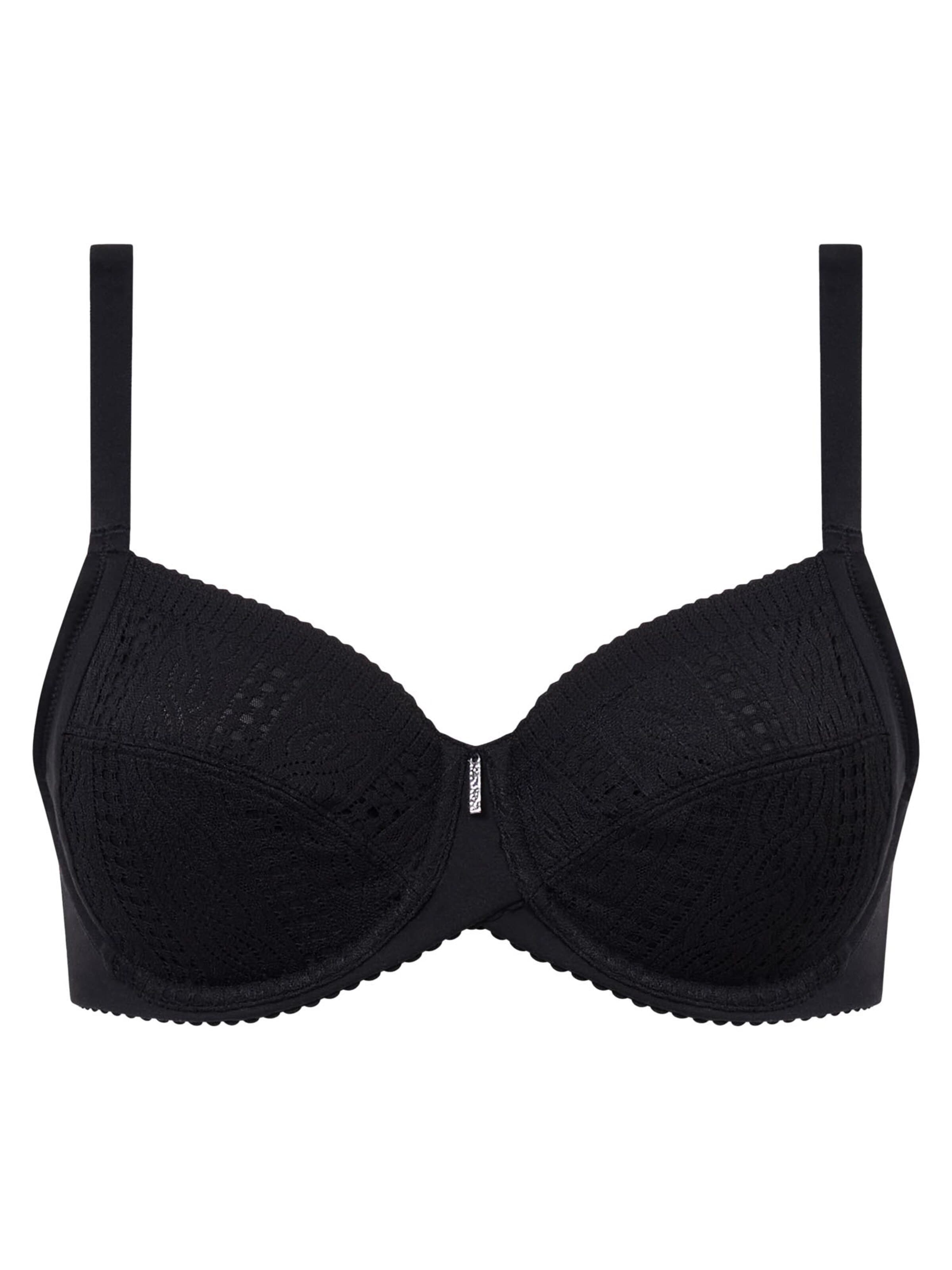 Chantelle T-shirt BH 'Easy Feel Easy Support' in Zwart: voorkant
