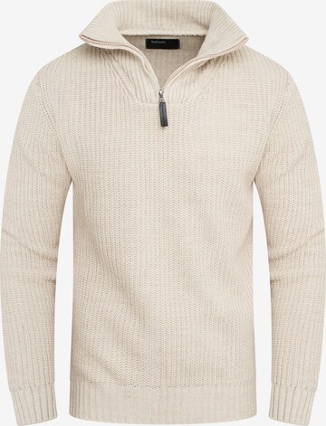 behype Pullover 'MKZIP78' in Beige: predná strana