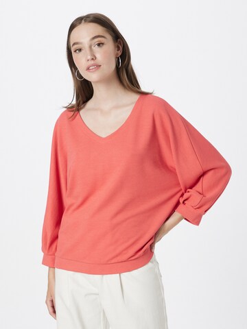 T-shirt TOM TAILOR en orange : devant