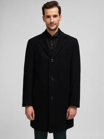 HECHTER PARIS Between-Seasons Coat in Black: front